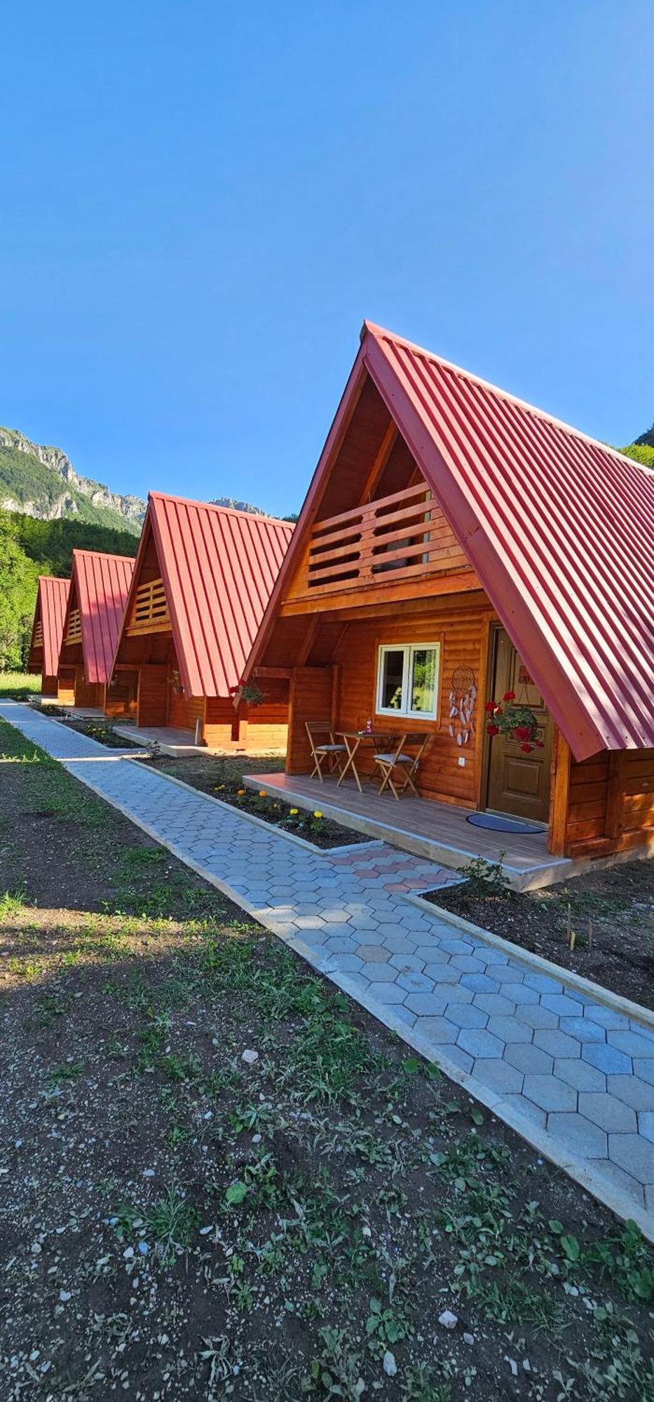 Ekoo Katun Jezerca Vila Vusanje Exterior foto